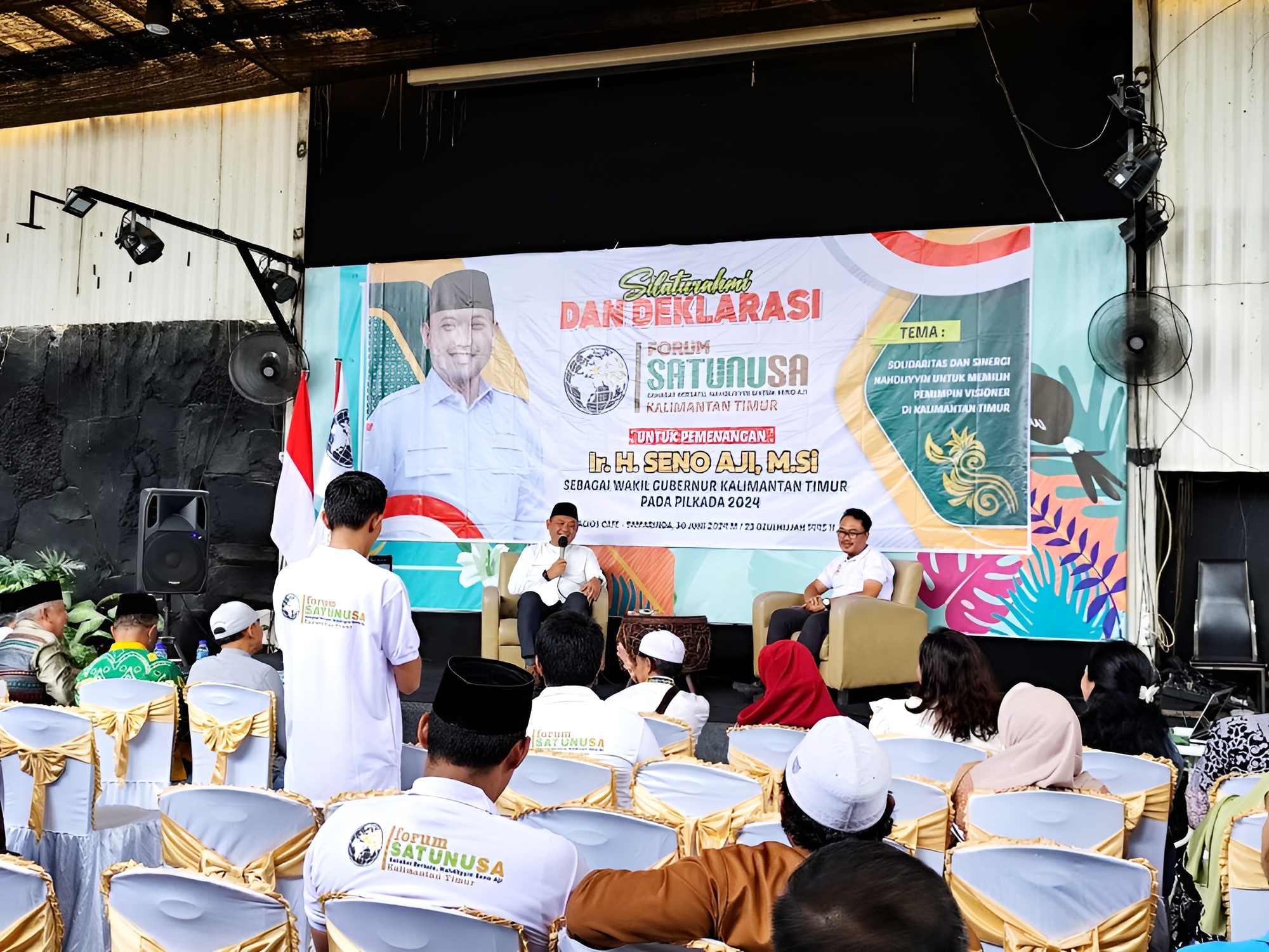 Foto: Forum SATUNUSA (Sahabat Bersatu, Nahdliyyin untuk Seno Aji) Kalimantan Timur (Kaltim).