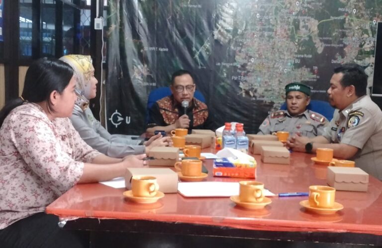 DPRD Kaltim melakukan kunjungan kerja ke kantor BPBD Kota Bontang, Jumat (5/7/2024).