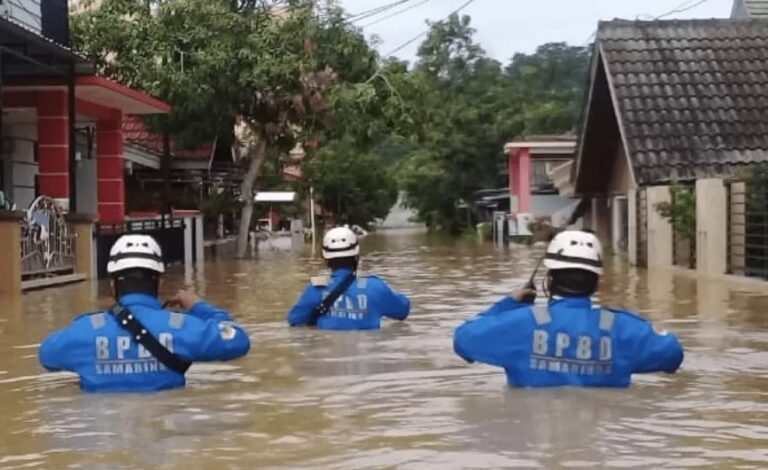 Foto: Penampakan Banjir yang pernah terjadi di Samarinda.