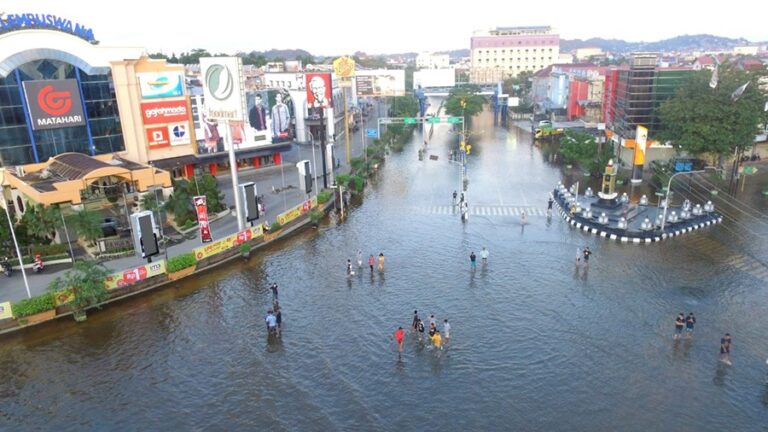 Foto: Situasi banjir di Kota Samarinda.